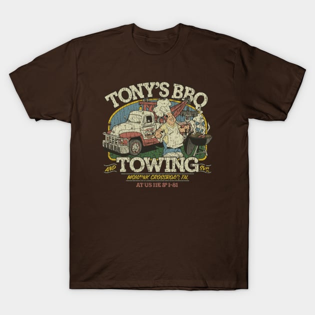 Tony's BBQ & Towing Service 1959 T-Shirt by JCD666